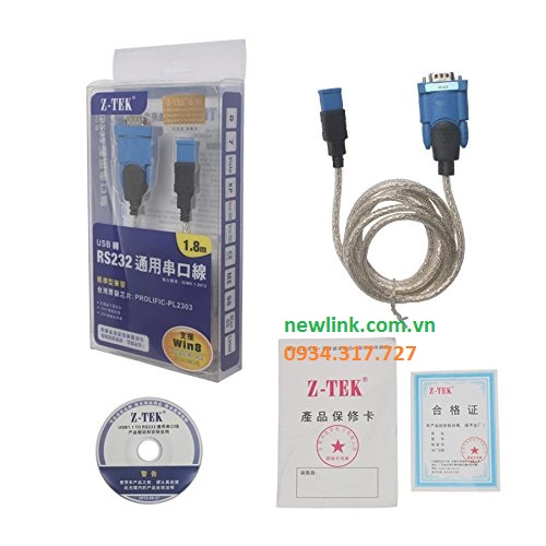 Cáp usb RS 232, Cáp chuyển đổi usb to com(rs232)